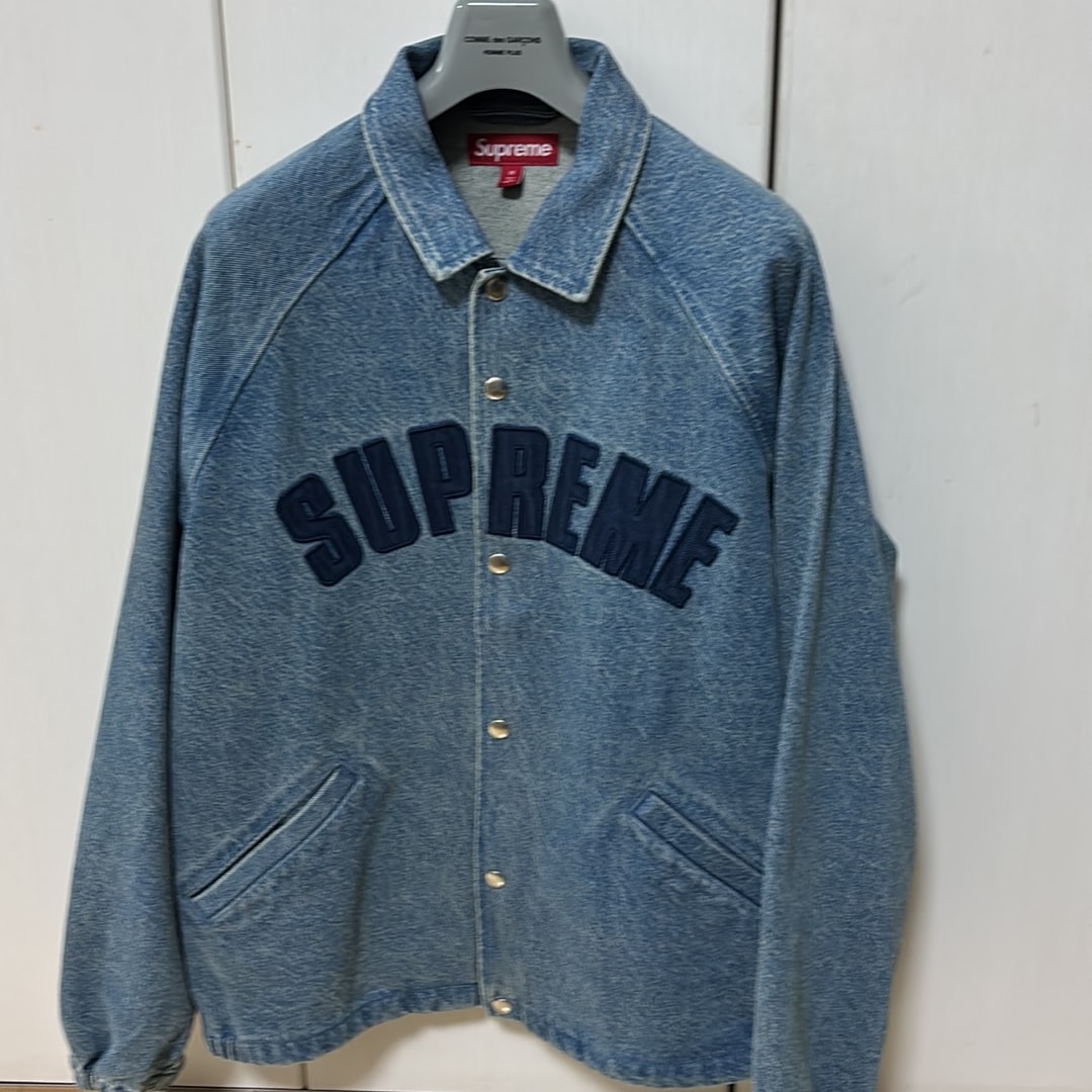 Supreme Arc Denim Coaches Jacket "Washed Indigo"