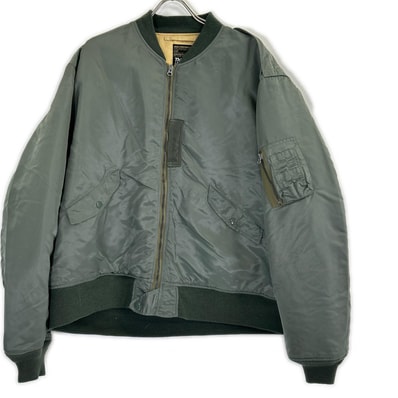 アンユーズド ×BUZZ RICKSON'S BEAMS別注 US2112 L-2B オリーブ ナイロン×ウールリップストップ フライトジャケット 3