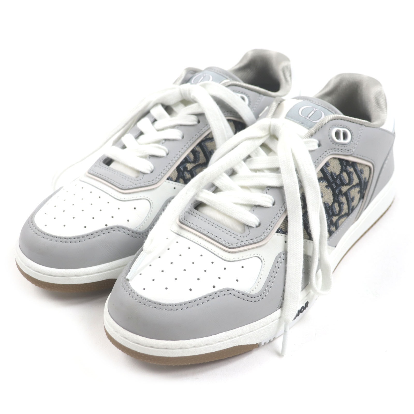 美品 ディオール オム ローカットスニーカー B27 オブリーク 42