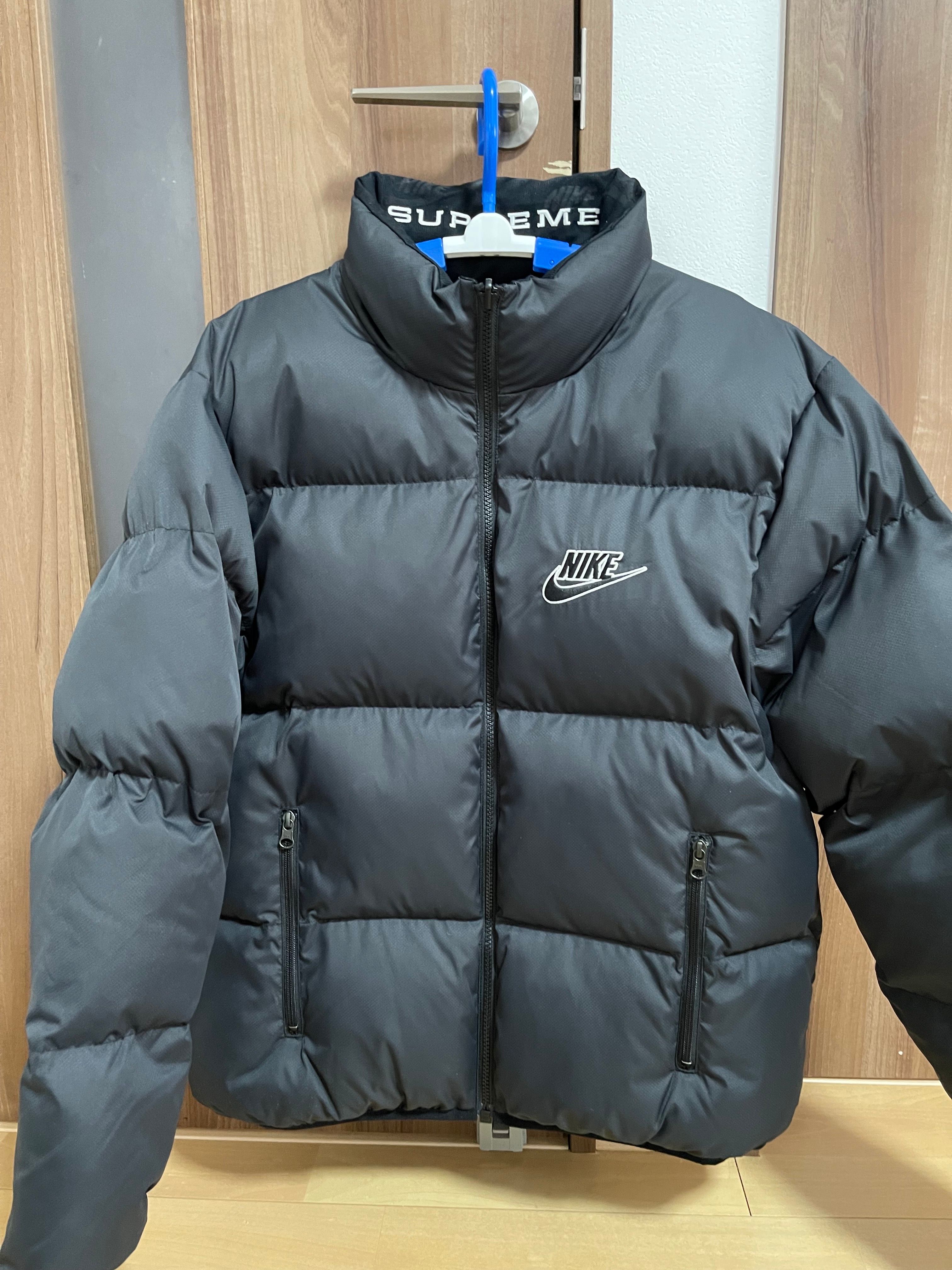 Supreme / Nike® Reversible Puffy Jacket "Black"