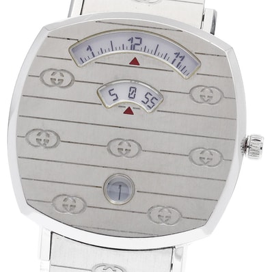 グッチ グリップウォッチ 157.4/YA157401 ボーイズ 【中古】
