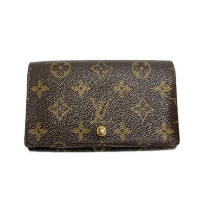 LOUIS VUITTON ルイヴィトン モノグラム ポルトモネ ビエ トレゾール M61730 2つ折り財布