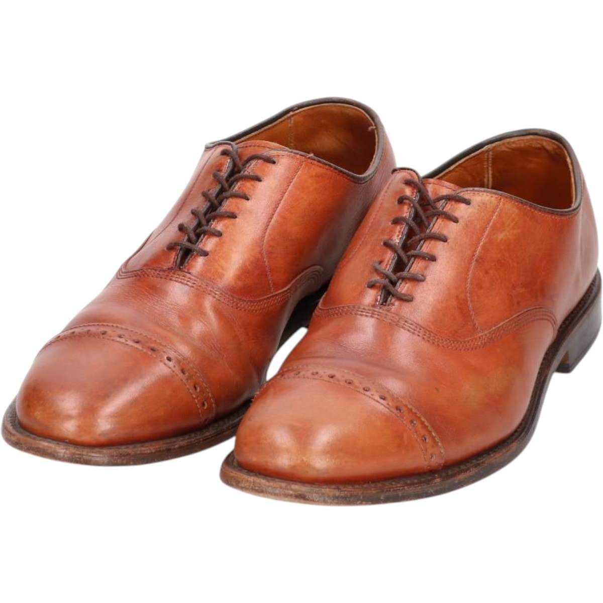 古着 アレンエドモンズ ALLEN EDMONDS Byron ストレートチップシューズ USA製 9 メンズ27.0cm相当/saa013645