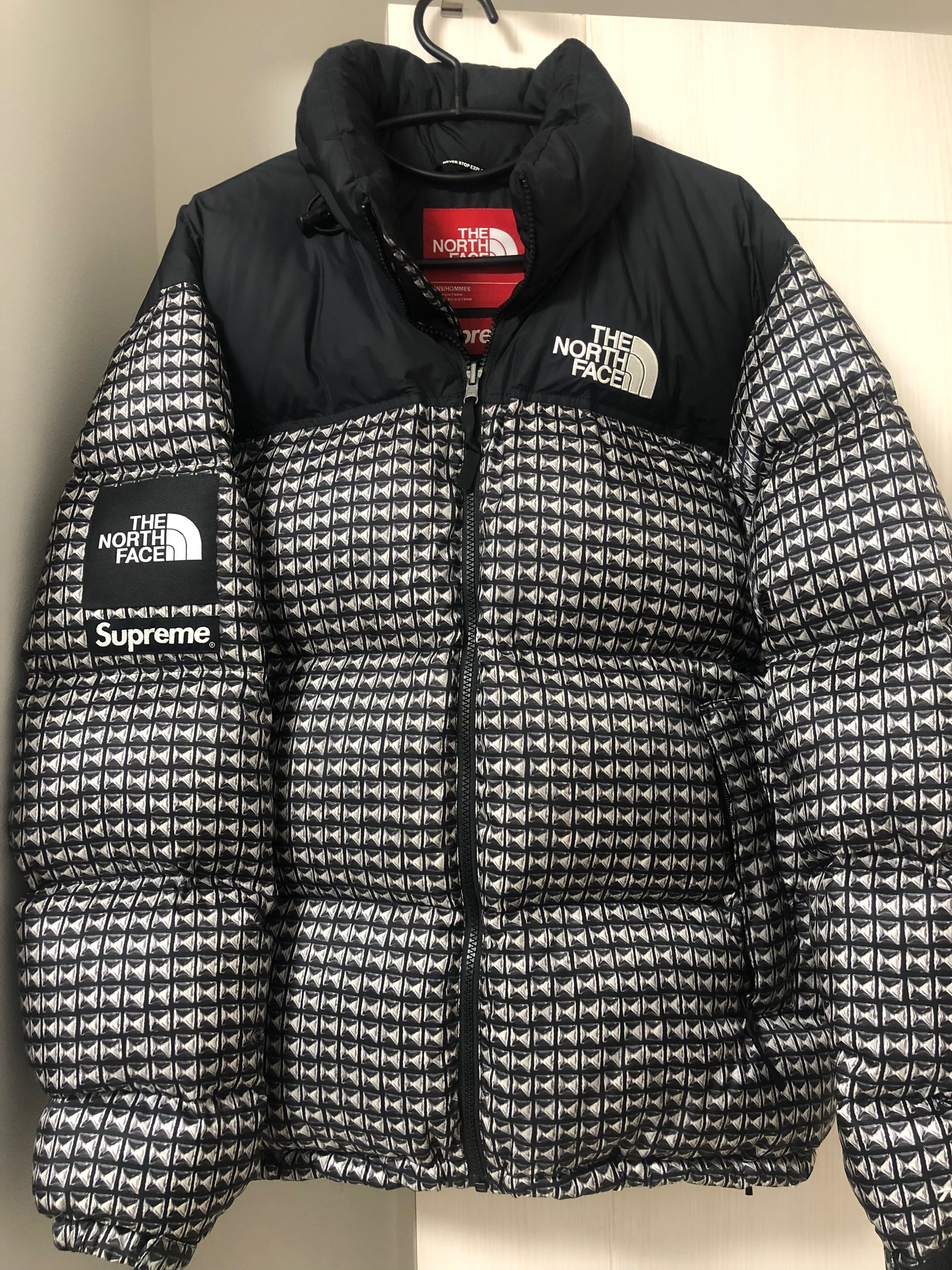 Supreme x The North Face Studded Nuptse Jacket "Black"