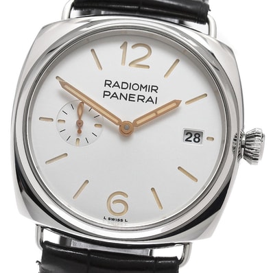 ☆良品 パネライ ラジオミール クアランタ PAM01292 メンズ 【中古】
