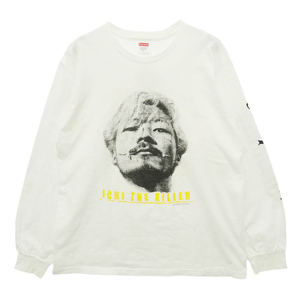 Supreme シュプリーム 20SS Ichi The Killer L/S Tee イーチーザキラー 殺し屋1 グラフィック プリント 長袖 Tシャツ カットソー ロンT ホワイト系 L【中古】