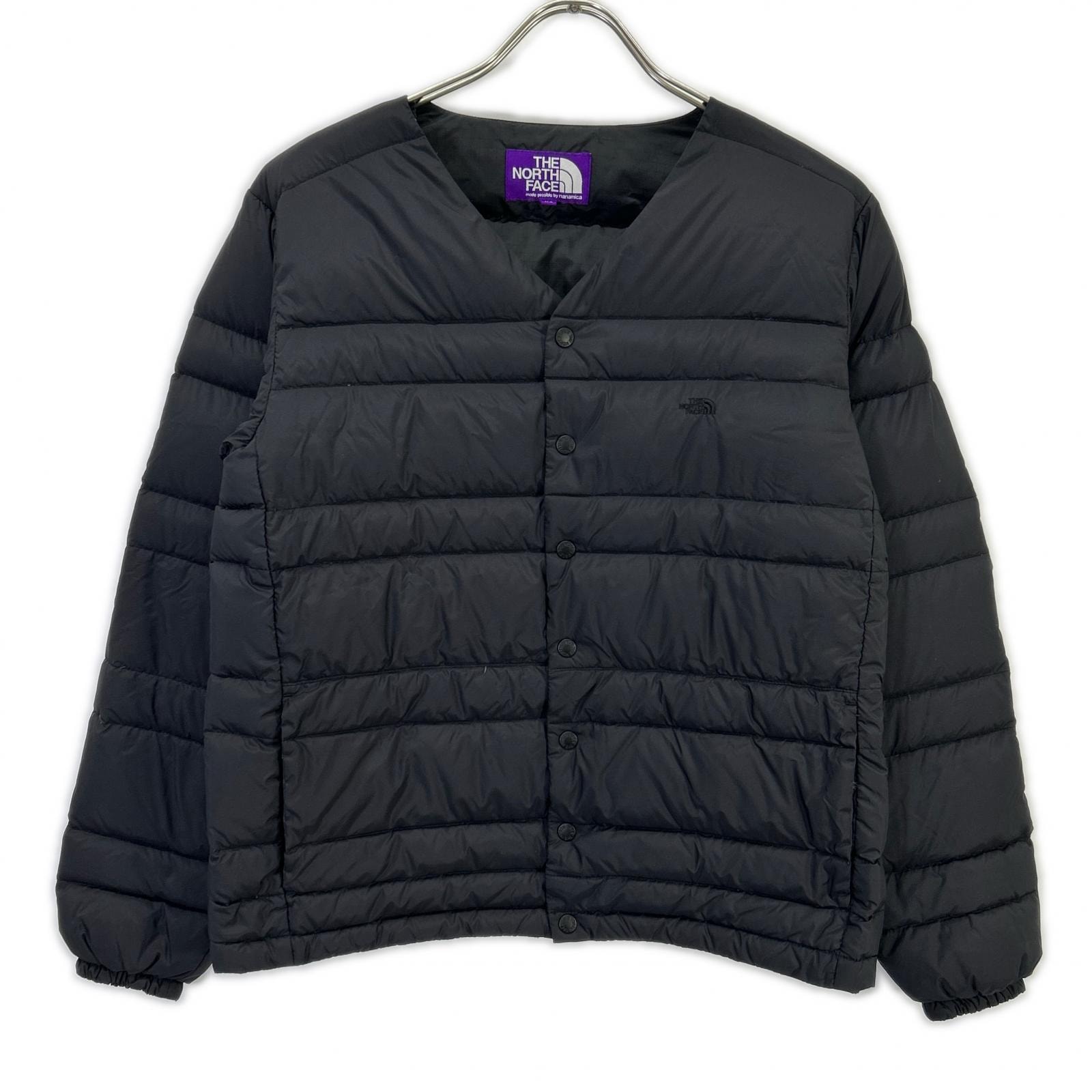ザ ノースフェイス パープルレーベル ND2254N ブラック Down Cardigan WM