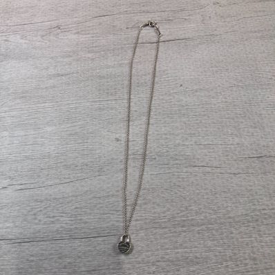 Tiffany & Co. Return to Tiffany Heart Tag Necklace "Silver"