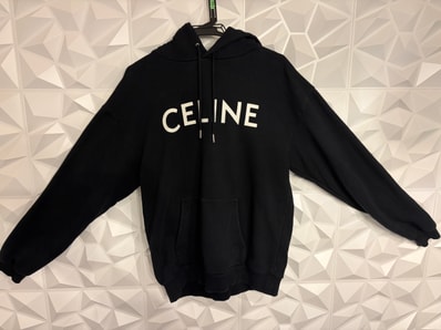 CELINE Loose Sweatshirt / Cotton "Black"