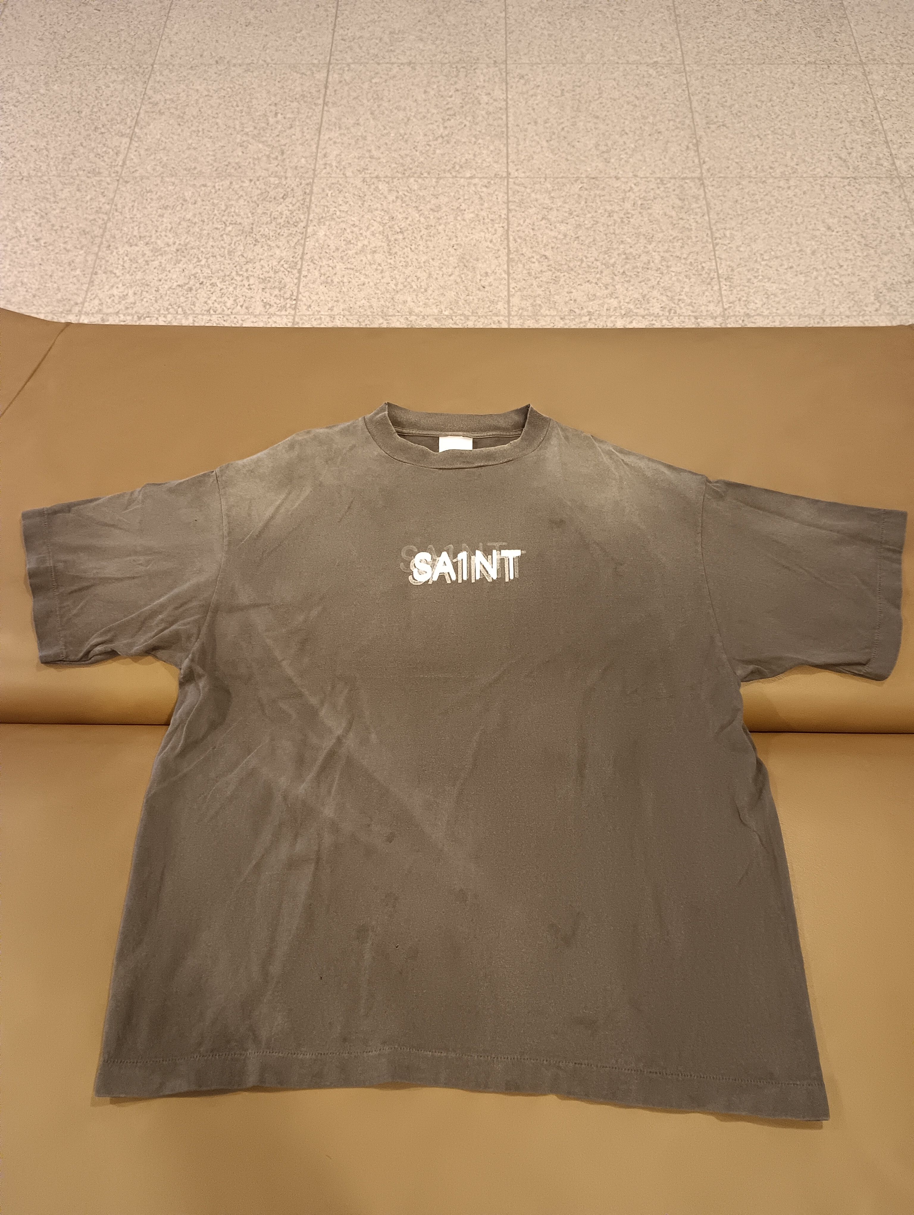 SAINT Mxxxxxx SS Tee_Seven Deadly "Black" SM-YS1-0000-003