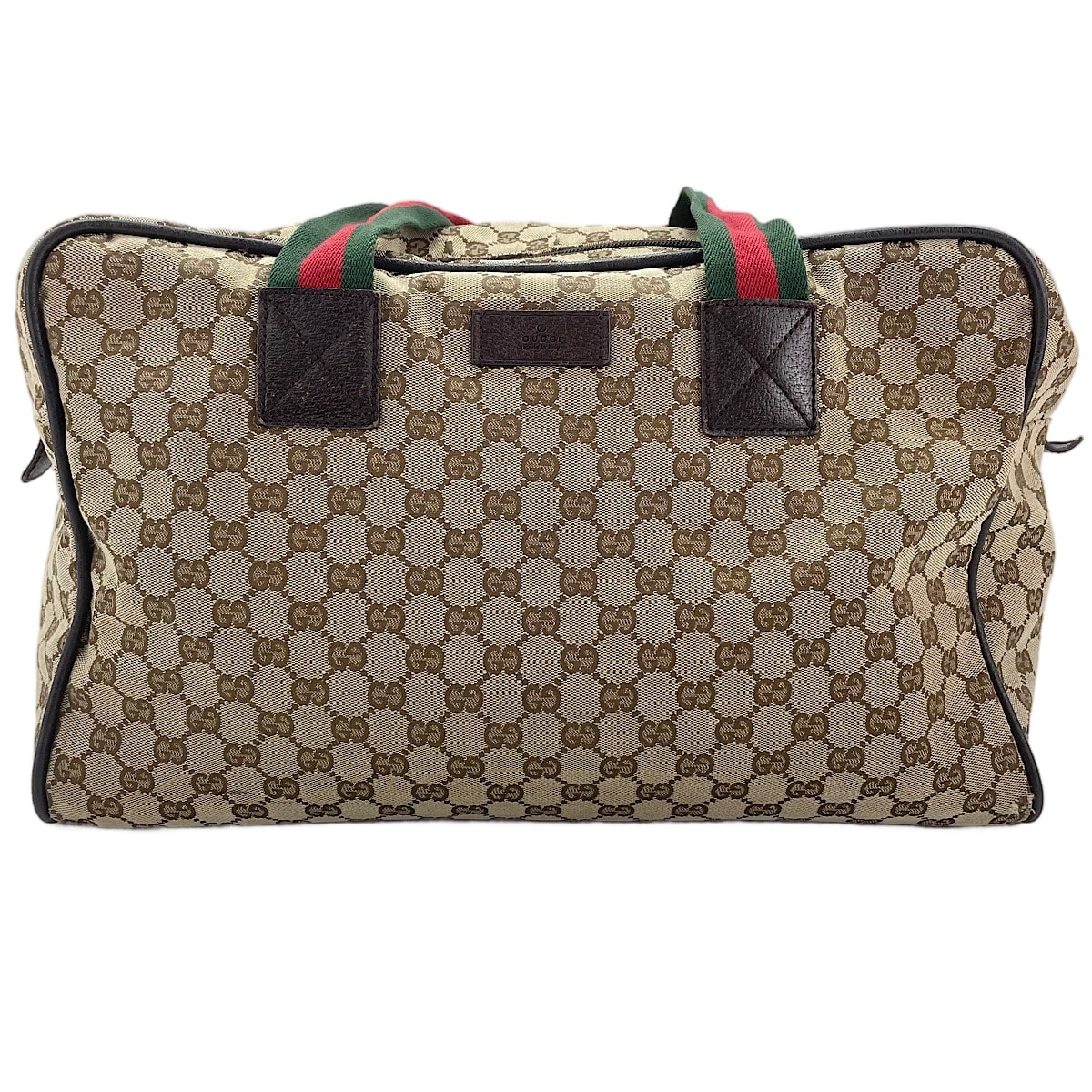 D (傷や汚れあり)】グッチ GUCCI GGキャンバス ボストンバッグ【中古