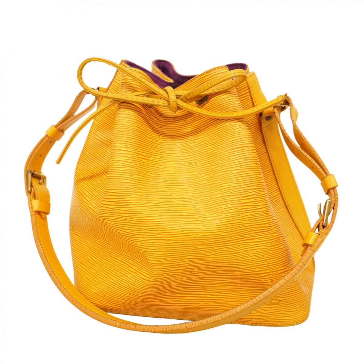 ★最終価格★SALE【6cd4834】ルイヴィトン ショルダーバッグ エピ プチノエ M44109 ジョーヌ【中古】レディース