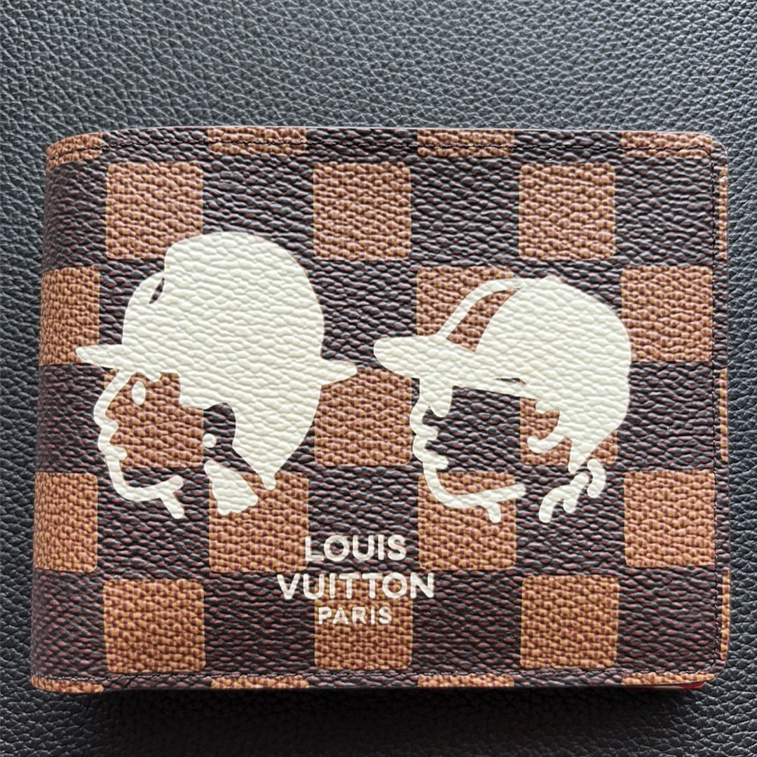 Louis Vuitton 財布 Nigo Pharrell ニゴ ファレル 2つ折り