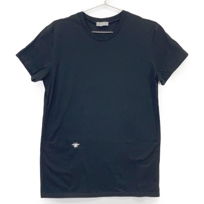 ディオールオム 263J654B0039 ブラック BEE刺繍Tシャツ XS