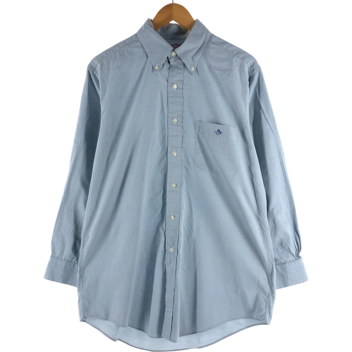 古着 ブルックスブラザーズ Brooks Brothers Est.1818 長袖 ボタンダウンシャツ メンズM相当/eaa530063