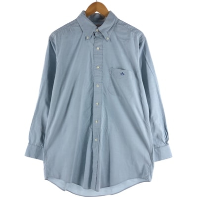 古着 ブルックスブラザーズ Brooks Brothers Est.1818 長袖 ボタンダウンシャツ メンズM相当/eaa530063