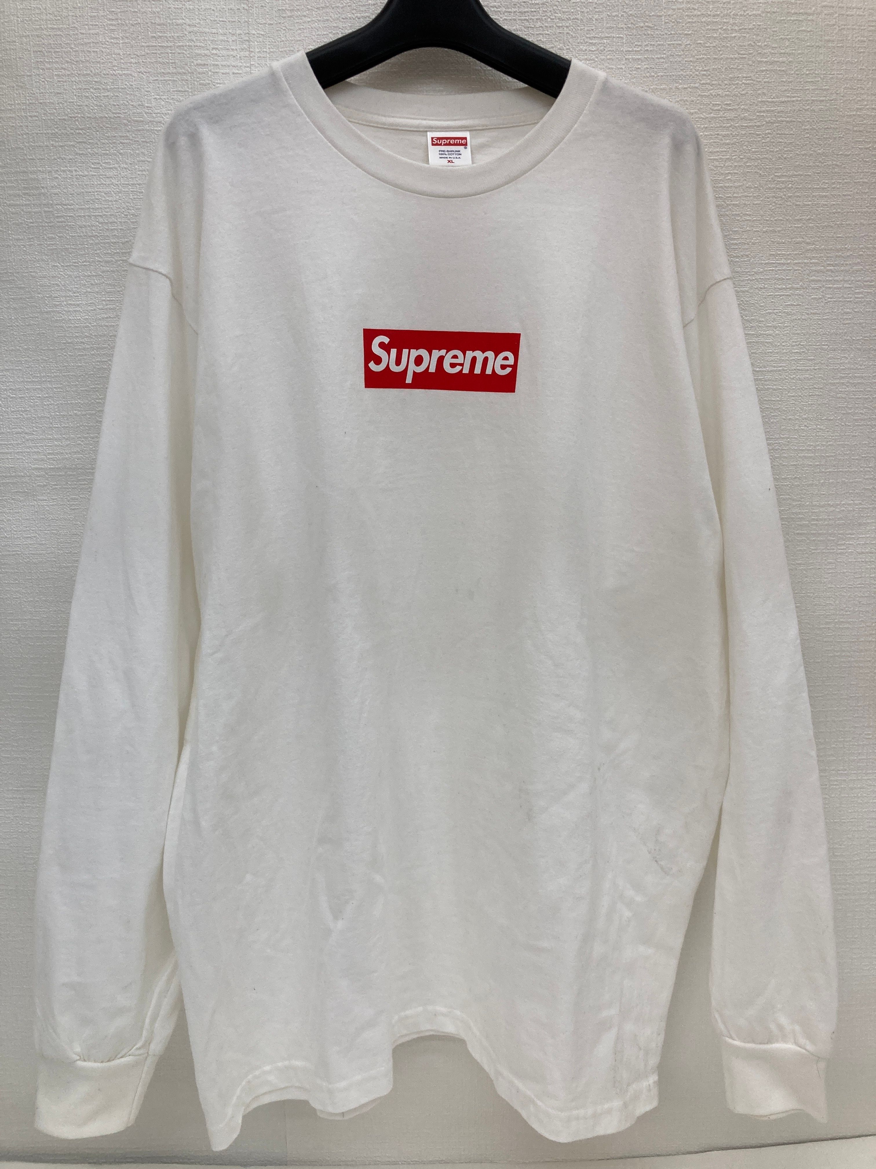 Supreme Box Logo L/S Tee "White"