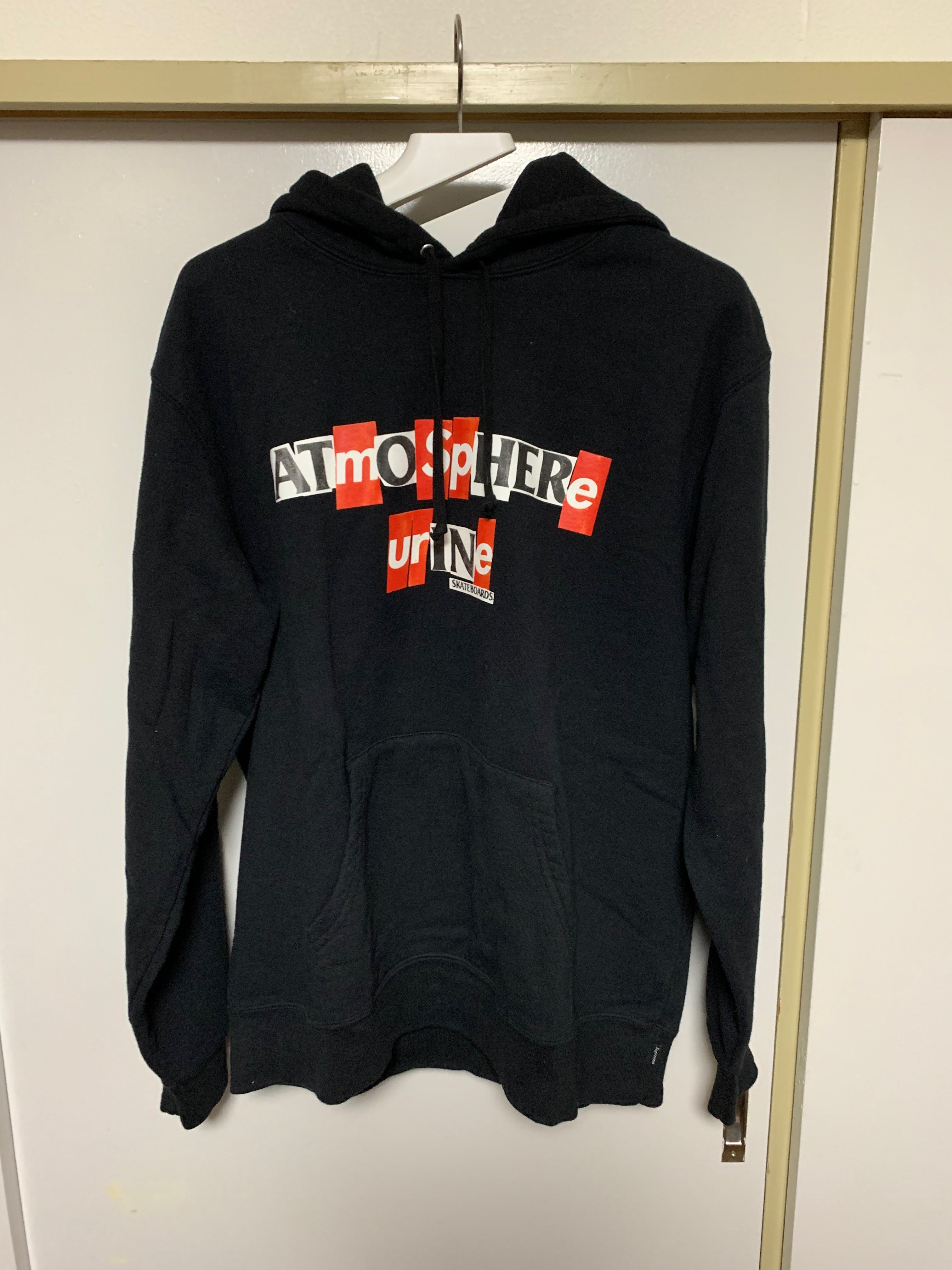 Supreme x ANTIHERO Hooded Sweatshirt "Black"