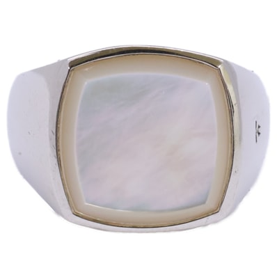 トムウッド 25SS 100383 Cushion White MOP スターリング SV925 9 54