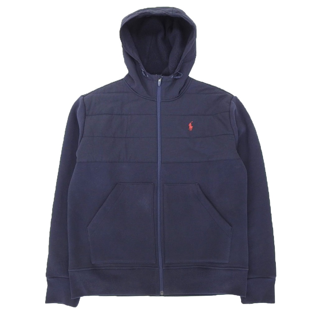 ラルフローレン ハイブリッドフルジップフーディ ジャケット メンズ ネイビー M M