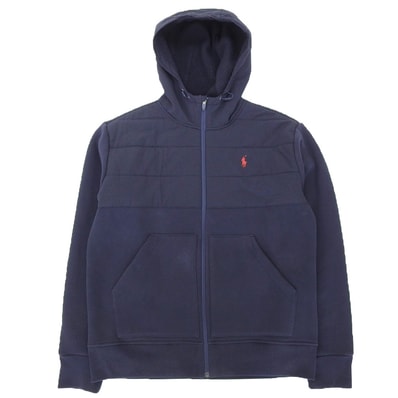 ラルフローレン ハイブリッドフルジップフーディ ジャケット メンズ ネイビー M M