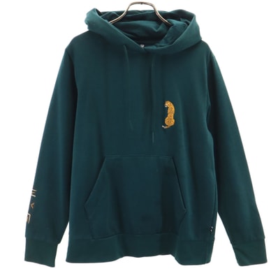 adidas アディダス 長袖 スウェットパーカー XL グリーン