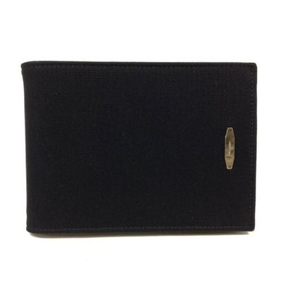 サルヴァトーレフェラガモ 二つ折り財布 ナイロン ブラック系