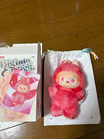 POP MART THE MONSTERS (LABUBU) Big into Energy Series Plush Pendant LOVE