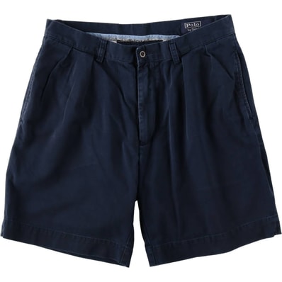古着 ラルフローレン Ralph Lauren POLO by Ralph Lauren ツータック チノショーツ ハーフパンツ メンズw34相当/eaa643742