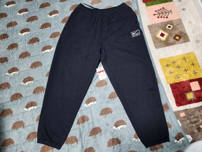 Stussy × Nike NRG Washed Fleece Pant (US Size) "Black" DN4030-010