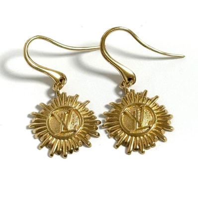 【希少】ルイヴィトン レディース メンズ ピアス ブックルドレイユ ヴァンドーム