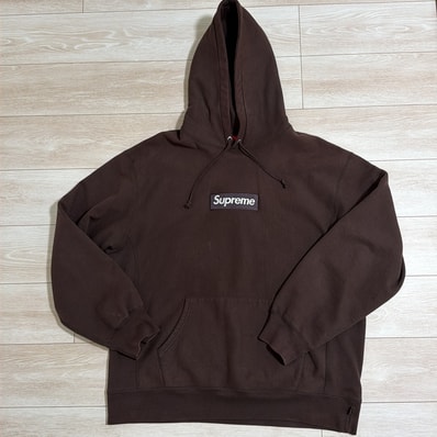 Supreme Box Logo Hooded Sweatshirt "Dark Brown" (21FW)
