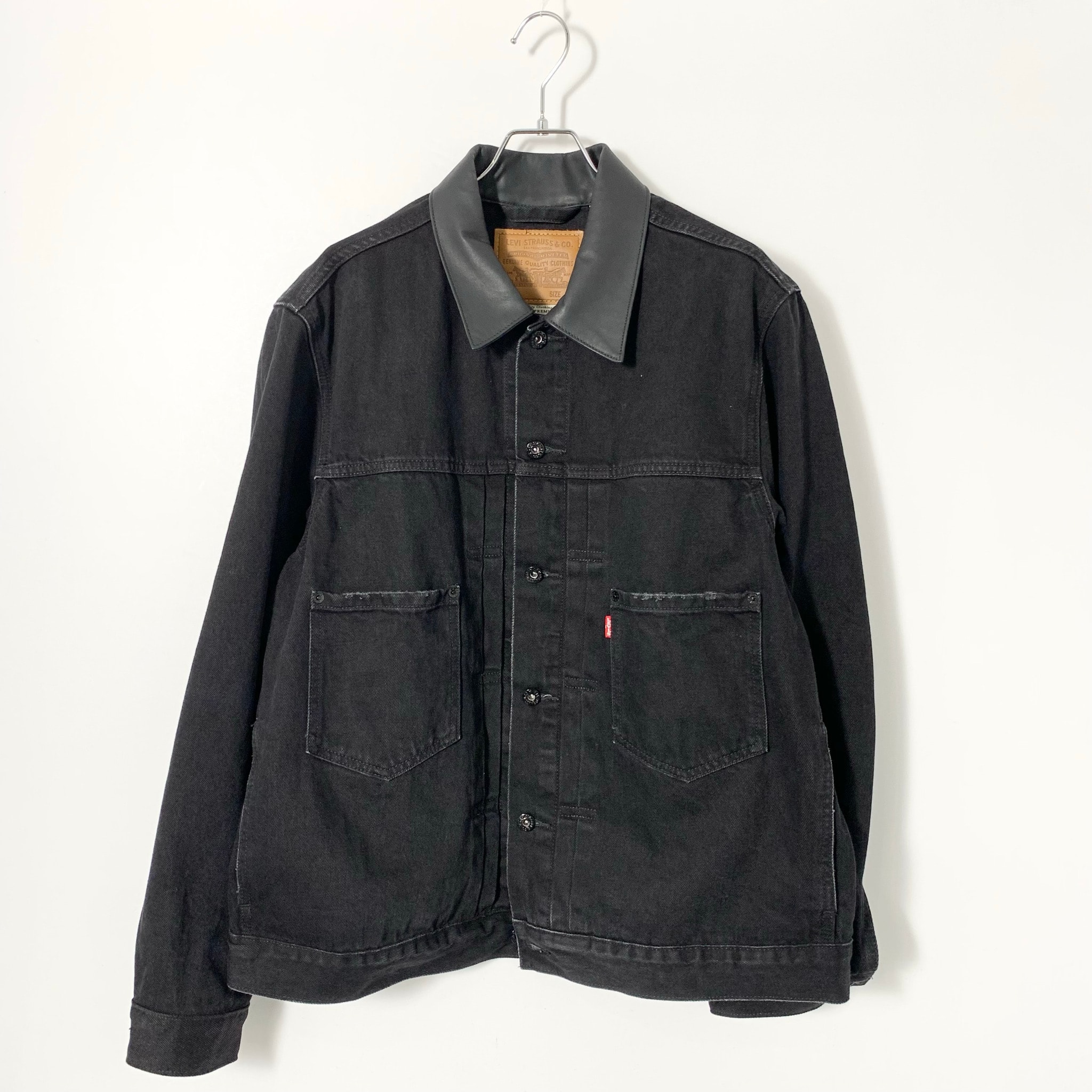 Levi's x EDIFICE Exclusive 2nd Type Trucker Jacket "Black"