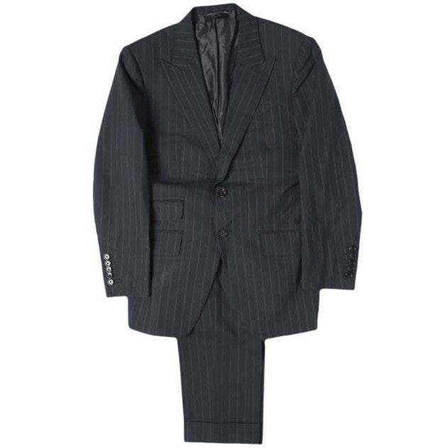 TOM FORD トムフォード イタリア製 O'Connor ストライプスーツ 311R73 21YL4C 7-46C Dark Gray スーツ セットアップ オコナー ジャケット&スラックス g27770