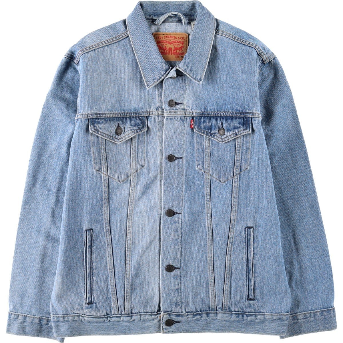 古着 リーバイス Levi's デニムジャケット Gジャン メンズXL相当/eaa670724