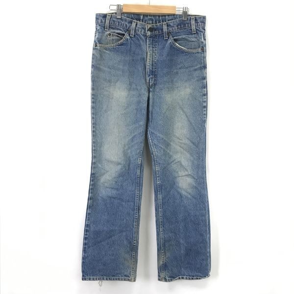 80s?リーバイス/Levi's/317★USAボタン裏585/オレンジタブ/デニムパンツ/ジーンズ【メンズW34/股下79cm】ズボン/Pants/Trouser◆TBH833