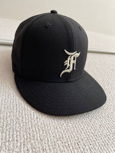 FEAR OF GOD ESSENTIALS New Era Fitted Cap (FW20) "Black"