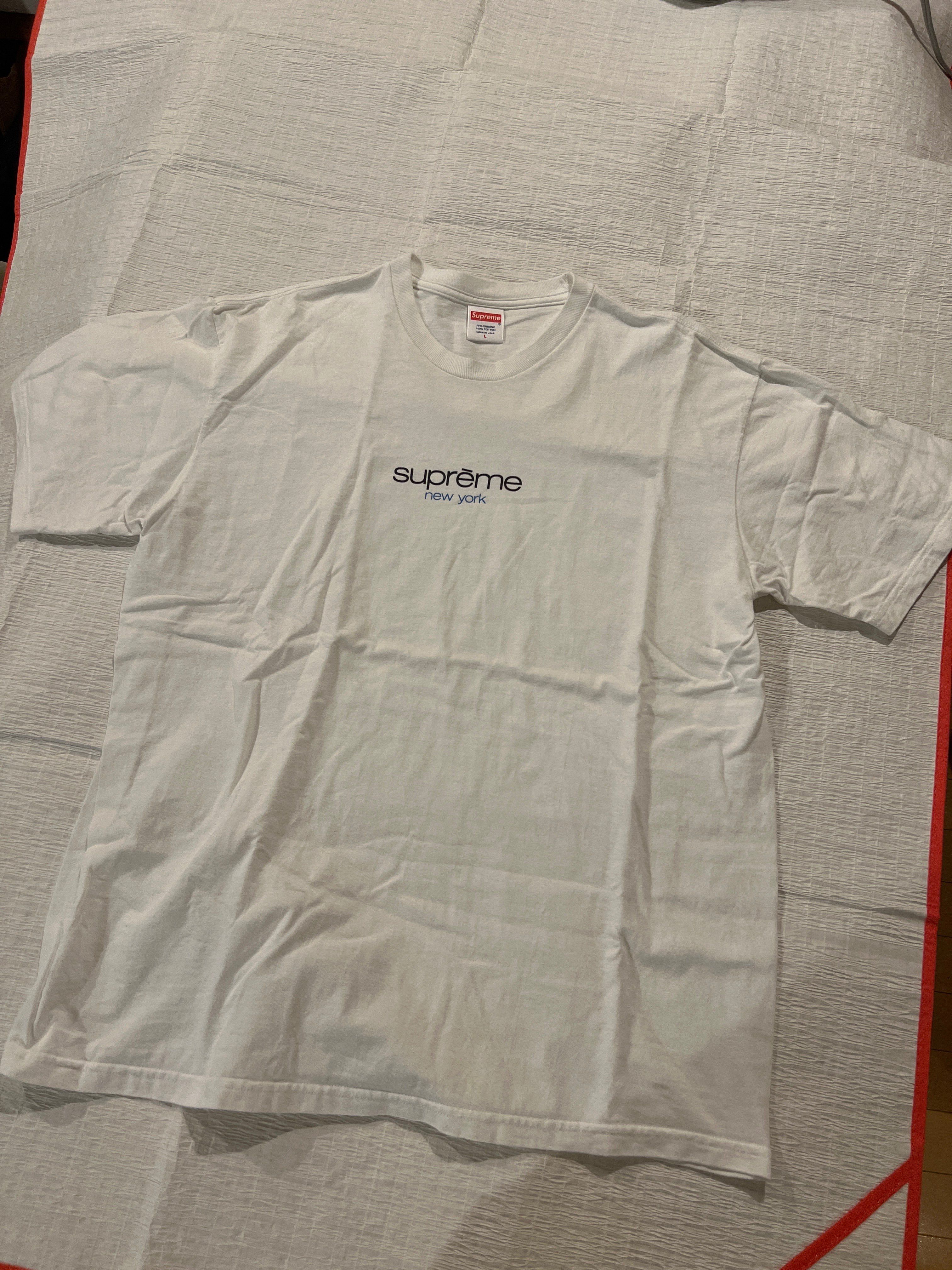 Supreme Classic Logo Tee "White"