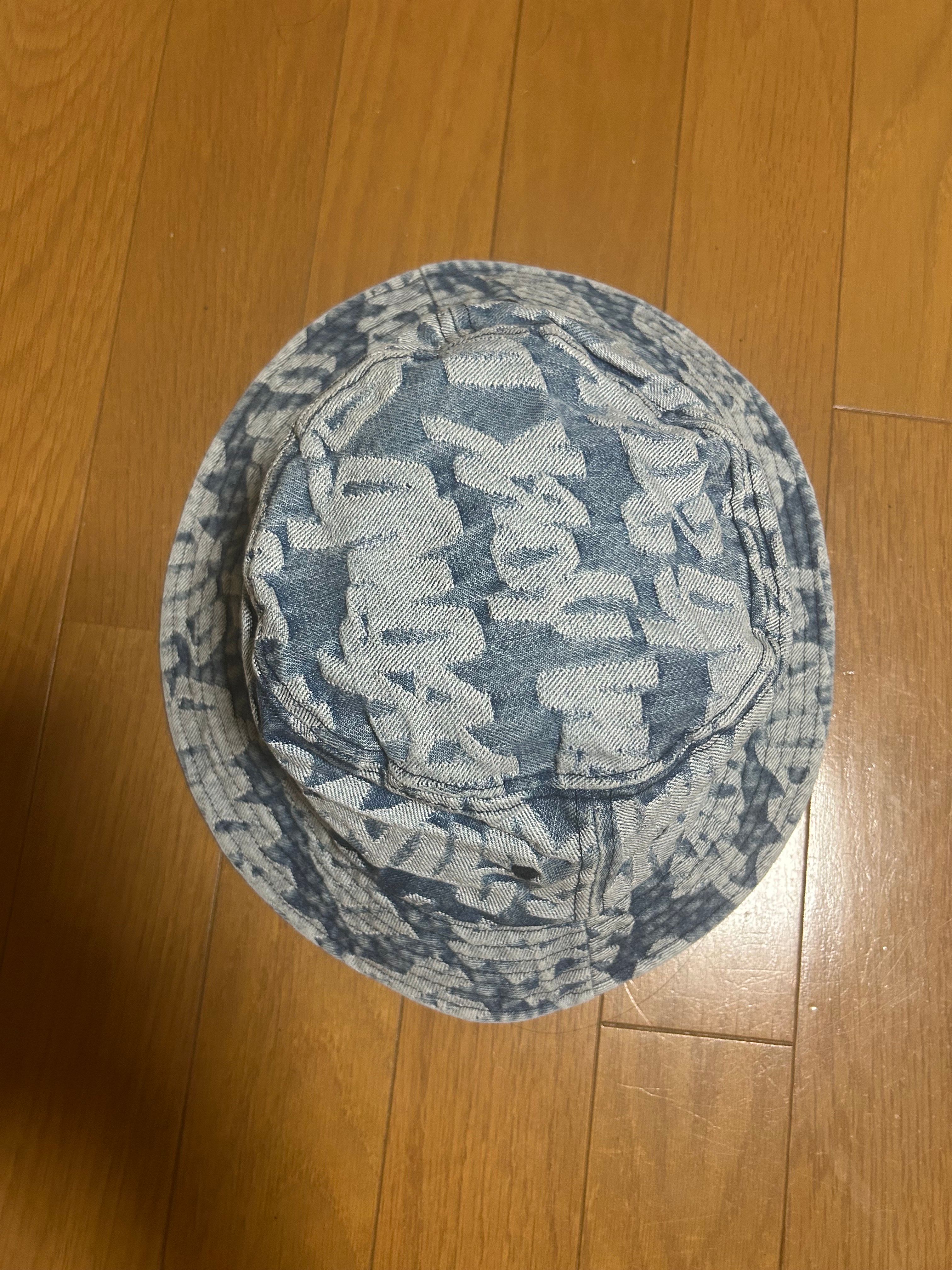 Supreme Fat Tip Jacquard Denim Crusher "Blue"