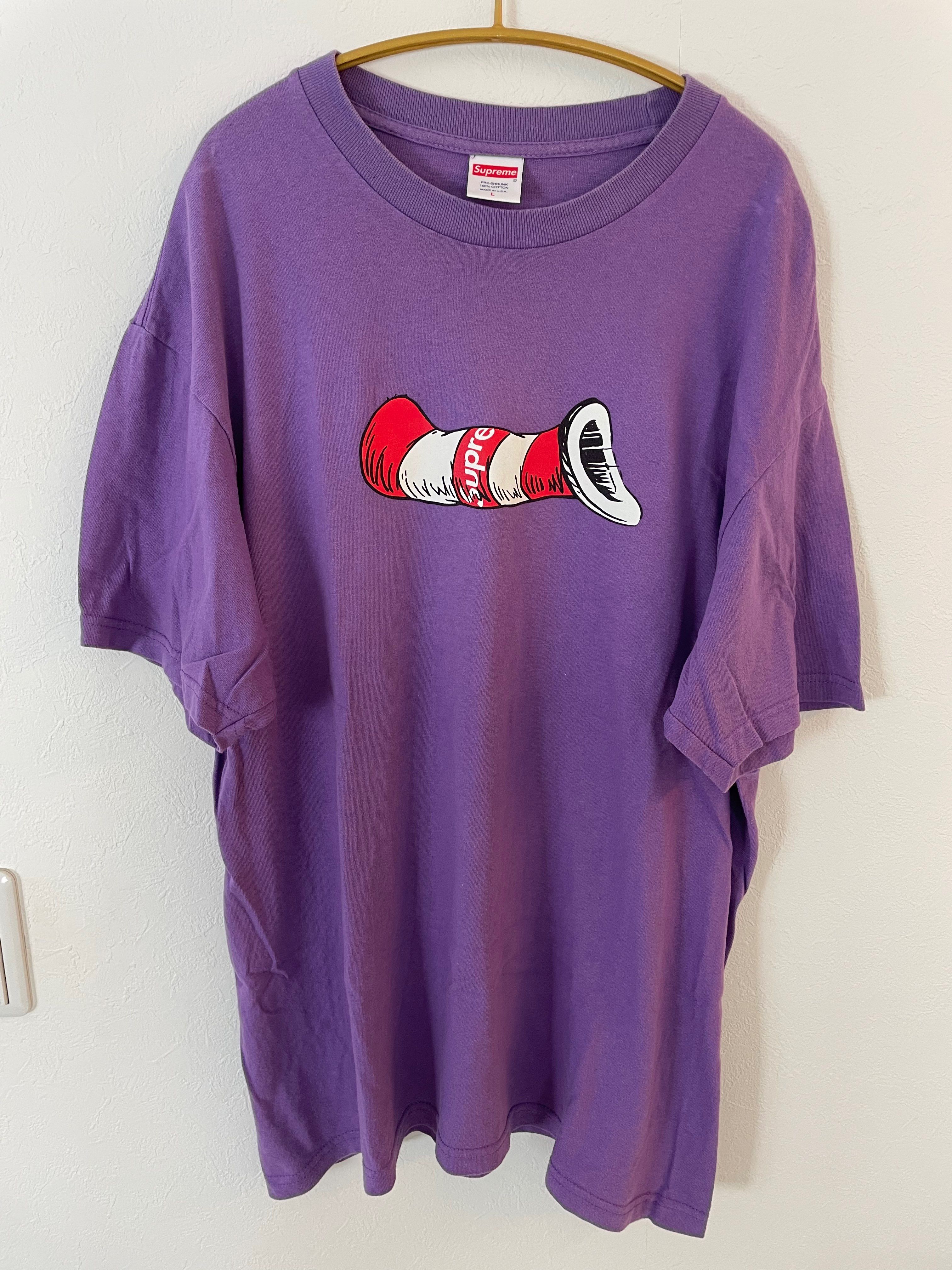 Supreme Cat In The Hat Tee "Purple"