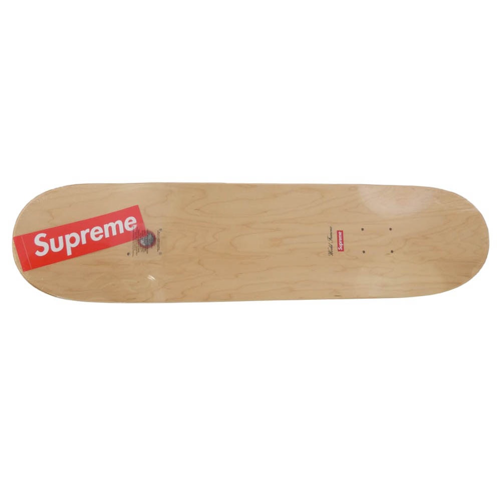 Supreme シュプリーム Prayer Card Skateboard Multicolor プレイヤーカード スケートボード デッキ マルチカラー ベージュ系【新古品】【未使用】【中古】