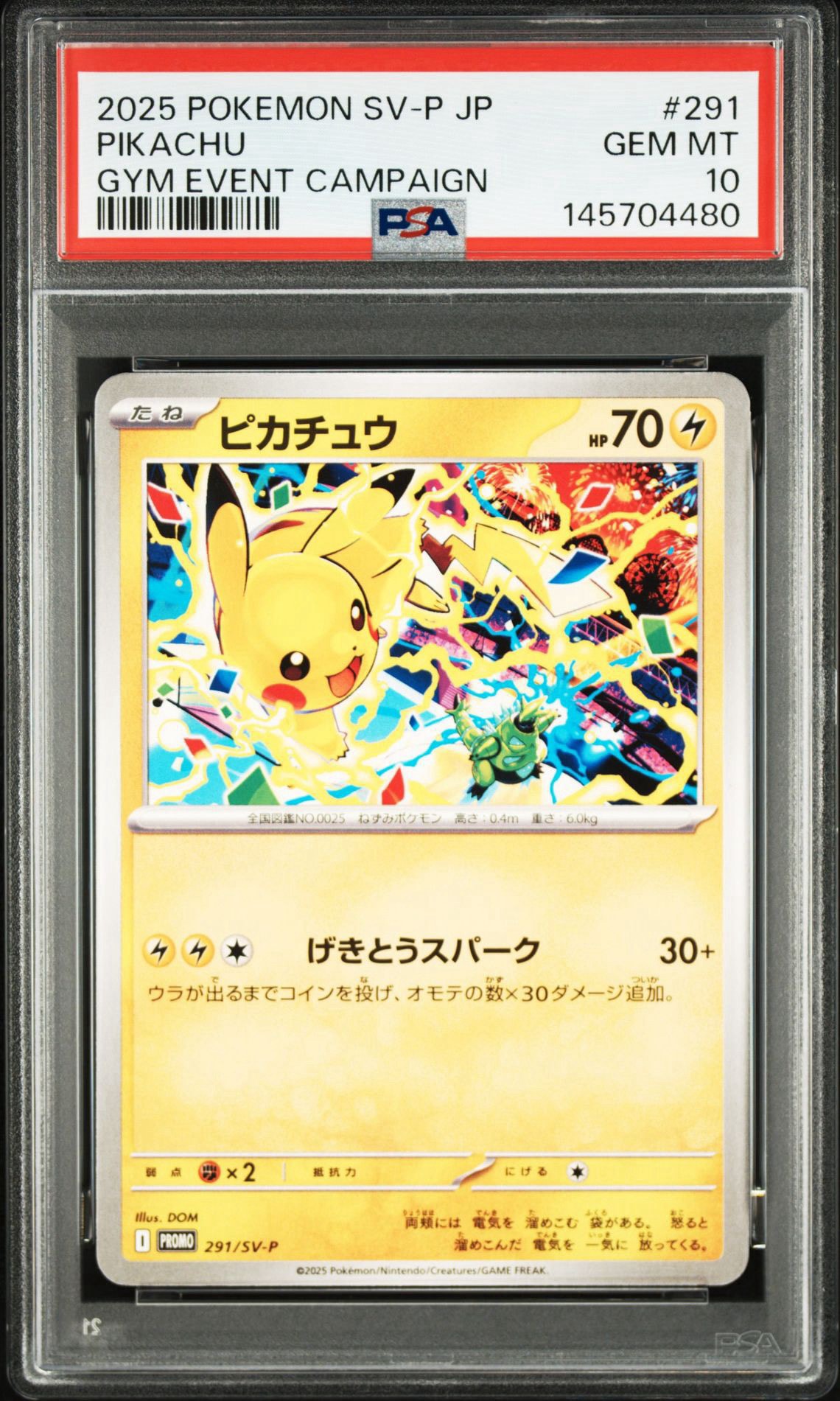 ピカチュウ　プロモ18枚　291/SV-P ピカチュウ P [SV-P 291](プロモーションカード「SV-P」)通販・買取