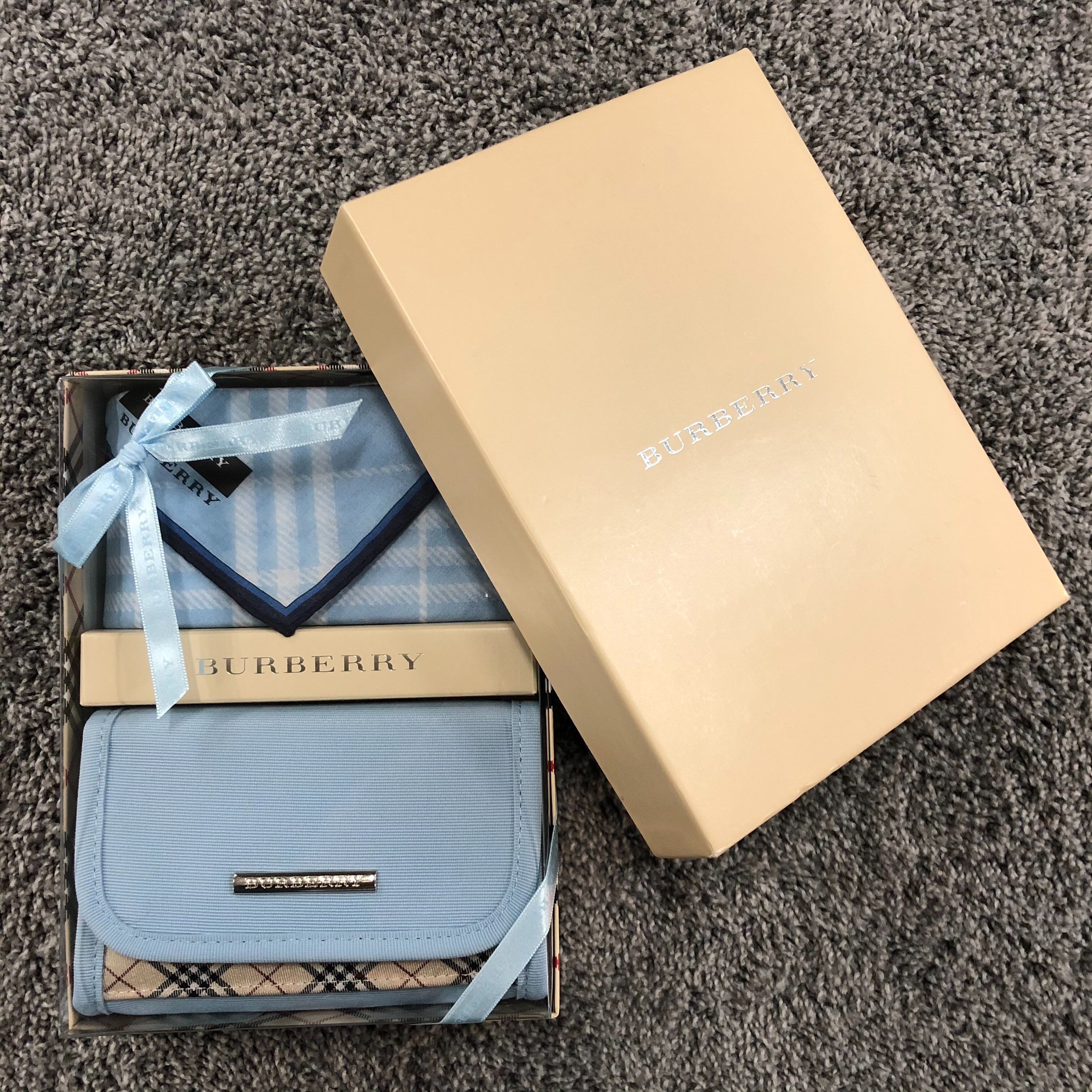 バーバリー ハンカチギフトセット