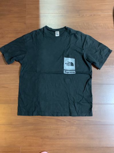 Supreme x The North Face Printed Pocket Tee "Black"