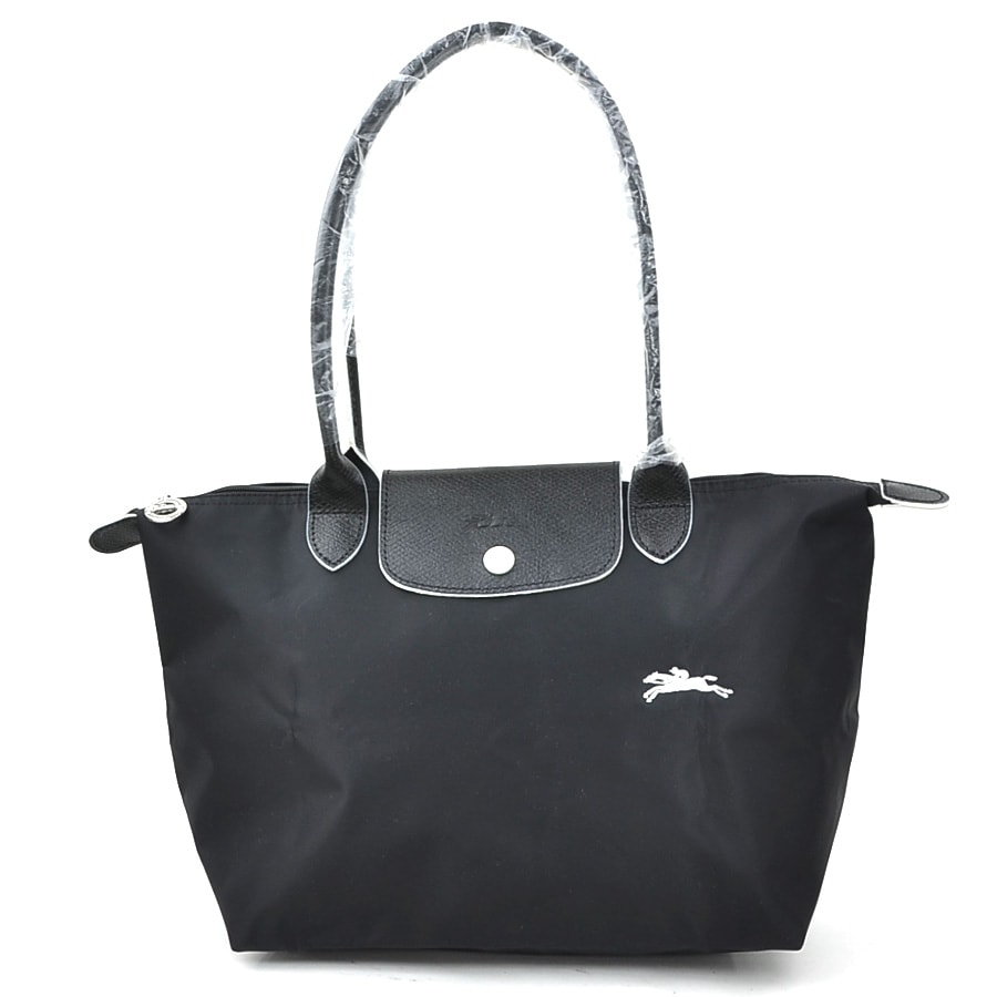 ロンシャン Longchamp ハンドバッグ プリアージュ ナイロン ブラック レディース【中古】 r11050k