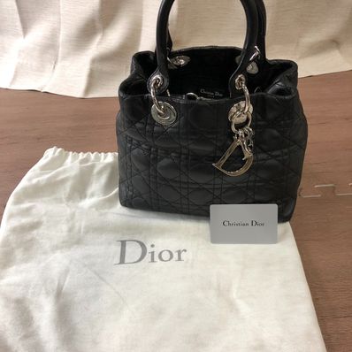 ディオール ラムスキン カナージュ ハンドバッグ