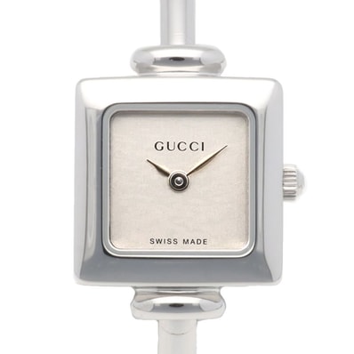 グッチ 腕時計 時計 ステンレススチール 1900L クオーツ 磨き直し済 レディース 1年保証 GUCCI 中古