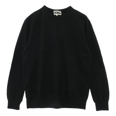 COMME des GARCONS コムデギャルソン 26SS SZ-T081 CDG シーディージー Staff Logo Sweat スタッフロゴ スウェット ブラック系 XXL【中古】