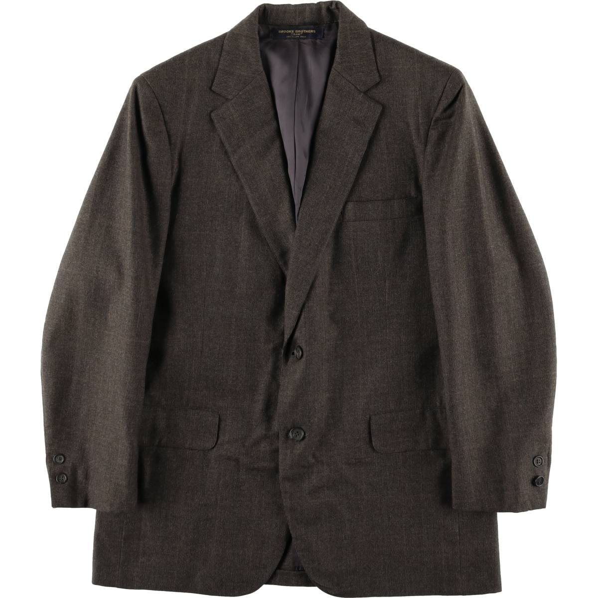 古着 80年代 ブルックスブラザーズ Brooks Brothers 346 チェック柄 テーラードジャケット メンズM相当/eaa600010