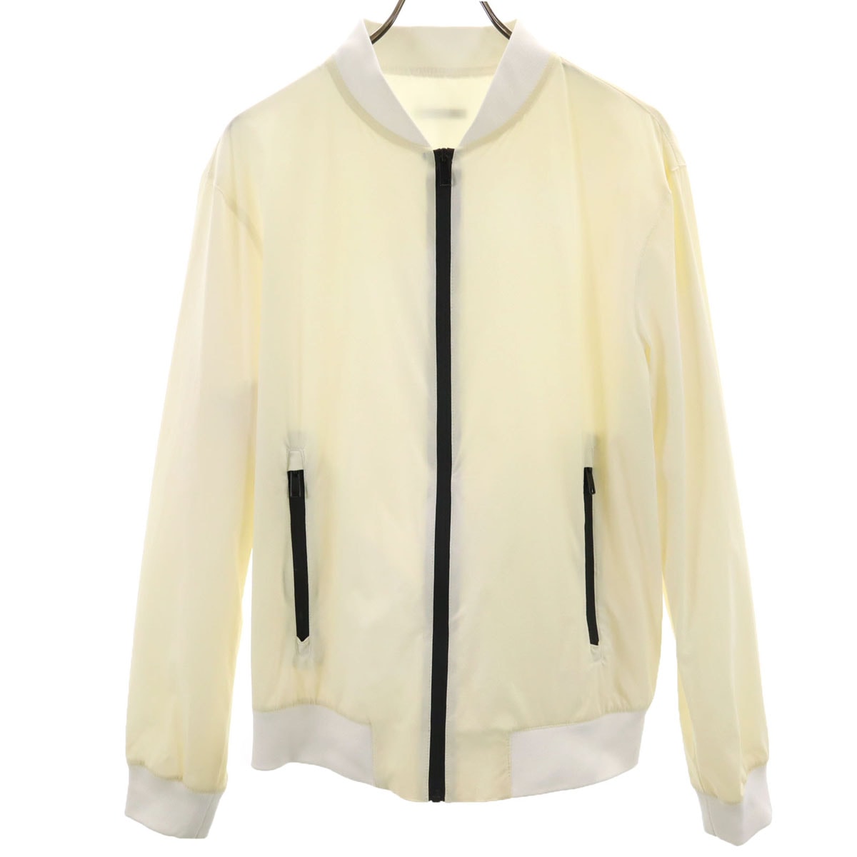 ZARA ザラ ブルゾン M アイボリー系